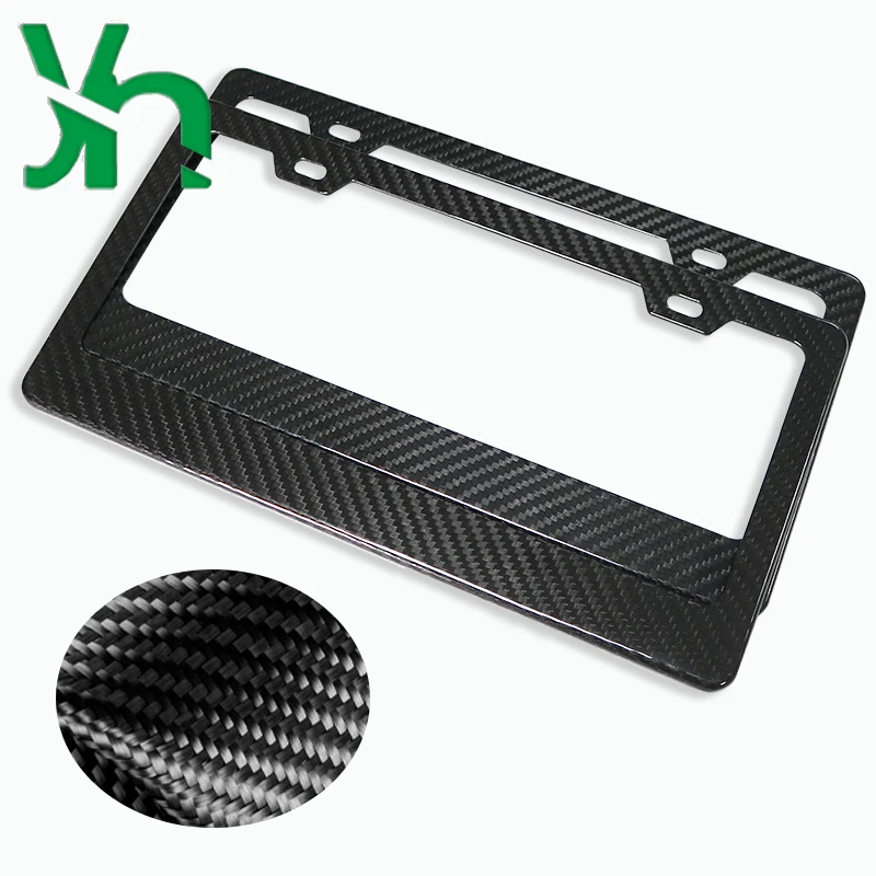Carbonfiberlicenseplateframecarbonfibertwillcarbonfiber