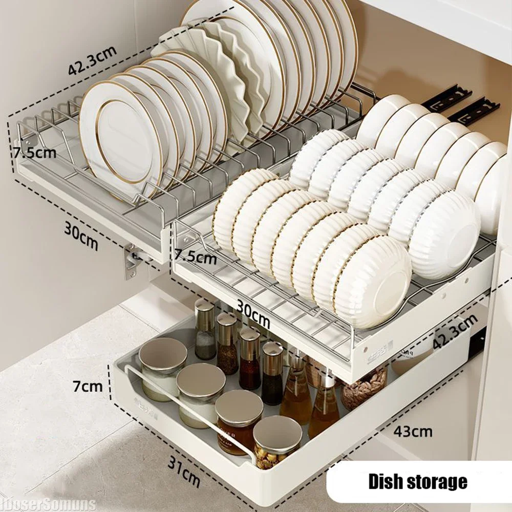 armoires-de-cuisine-avec-glissiere-r64-sans-rangement-d'installation-armoire-haute-capacite-plat-t1-rangement-nervure-t1