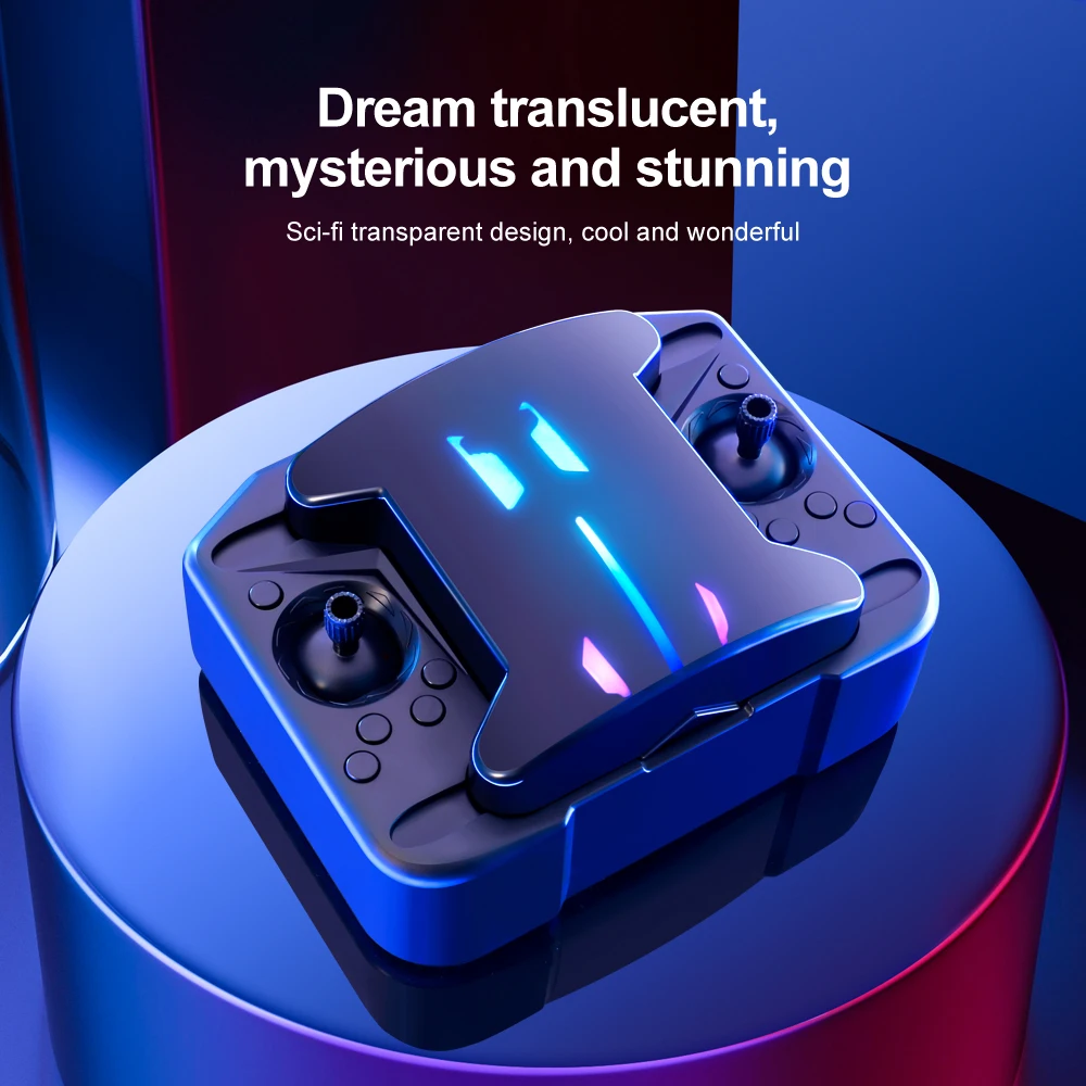 K108 Drone, dream translucent; mysterious and stunning sci-fi transparent design .