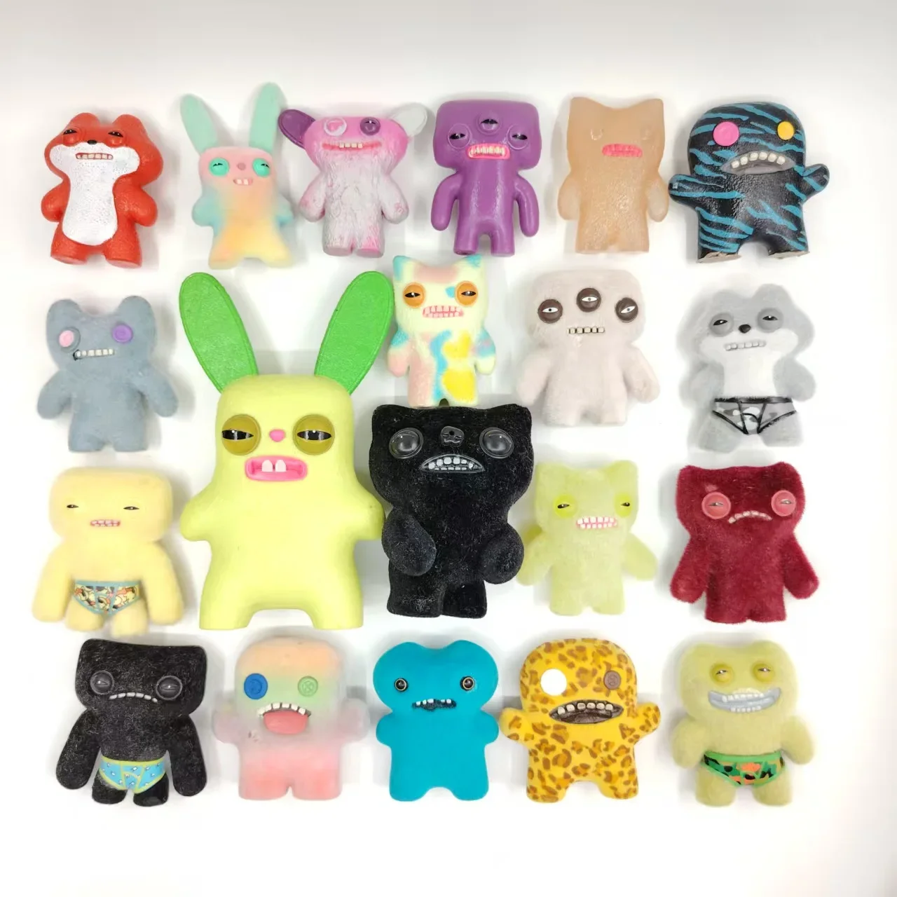 Original Fuggler Figur Hässlicher Monster Zahn Wide Eyed Weirdo Grin Screech V3 Anhänger Sammlung Modell Spielzeug Kinder Bestes Geburtstagsgeschenk – Detail 1