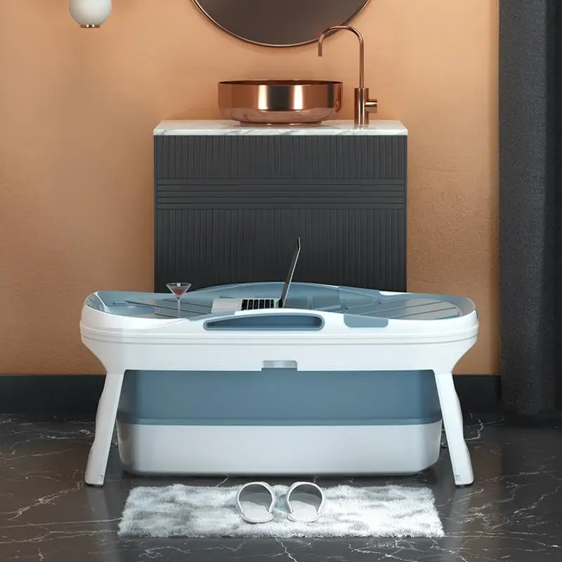 

Складная Ванна, Складная Ванна, душевая ванна, дорожная ванна, компактная портативная ванна с дренажной трубой и отверстиями для купания