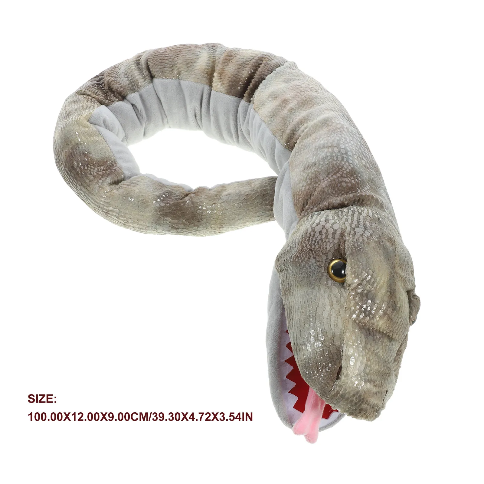 뱀 손인형 봉제인형 부드럽고 편안한 내마모성 인터랙티브 부모-자녀 이야기 속내기 인형 사실적인