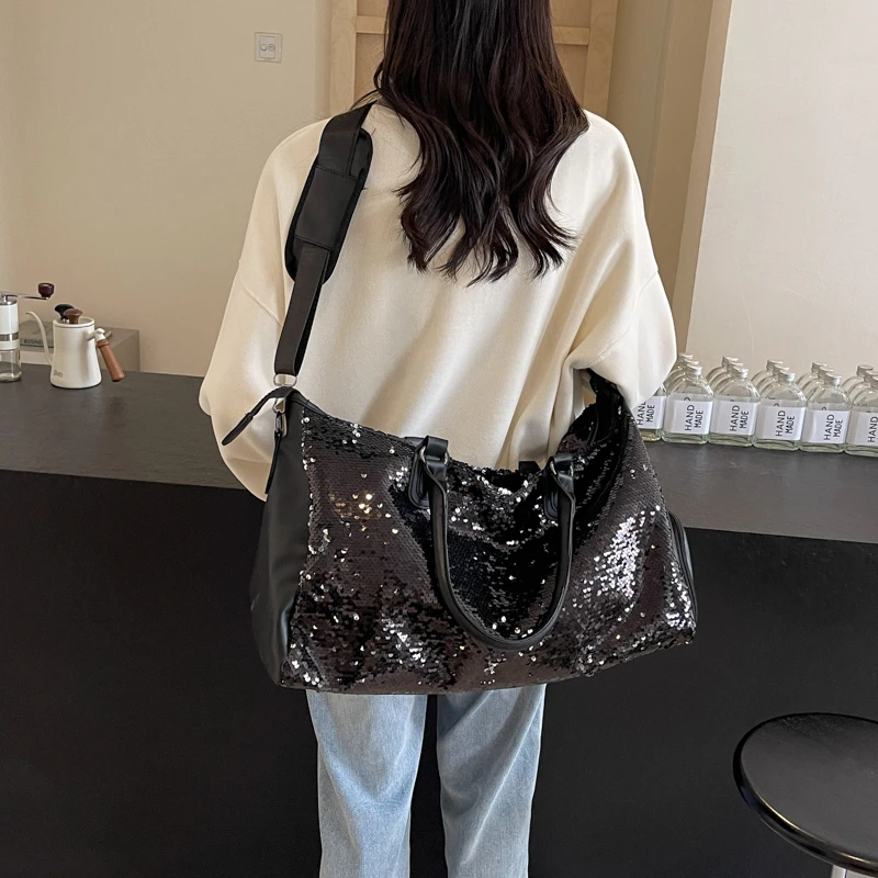 ounce 韓国 glitter handmade bag 黒 ブラック ounce 韓国 glitter handmade bag 黒 ブラック - メルカリ
