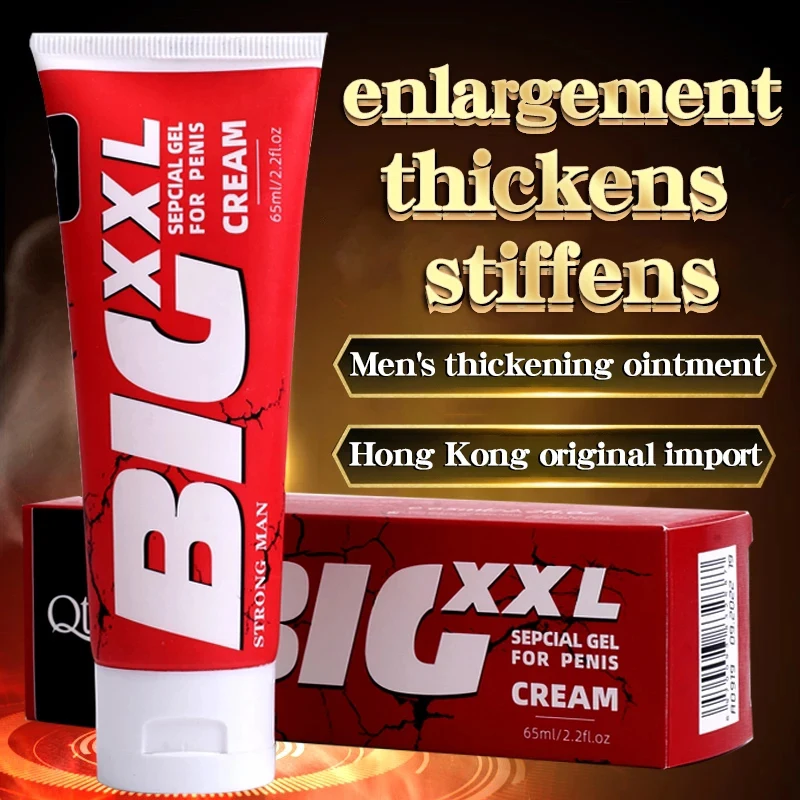 65ml Penis Enlargement Cream Aphrodisiac Erection Products Herbal Increase Big Dick Male Penis Enhancer Growth Gel Sex Product
