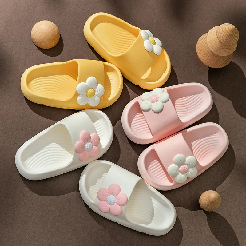 Cartoon Baby Slippers Cute Toddler Slip-on Shoes with Non-slip and Wear-resistant Sole Slippers for Kids Boys Shoes 4