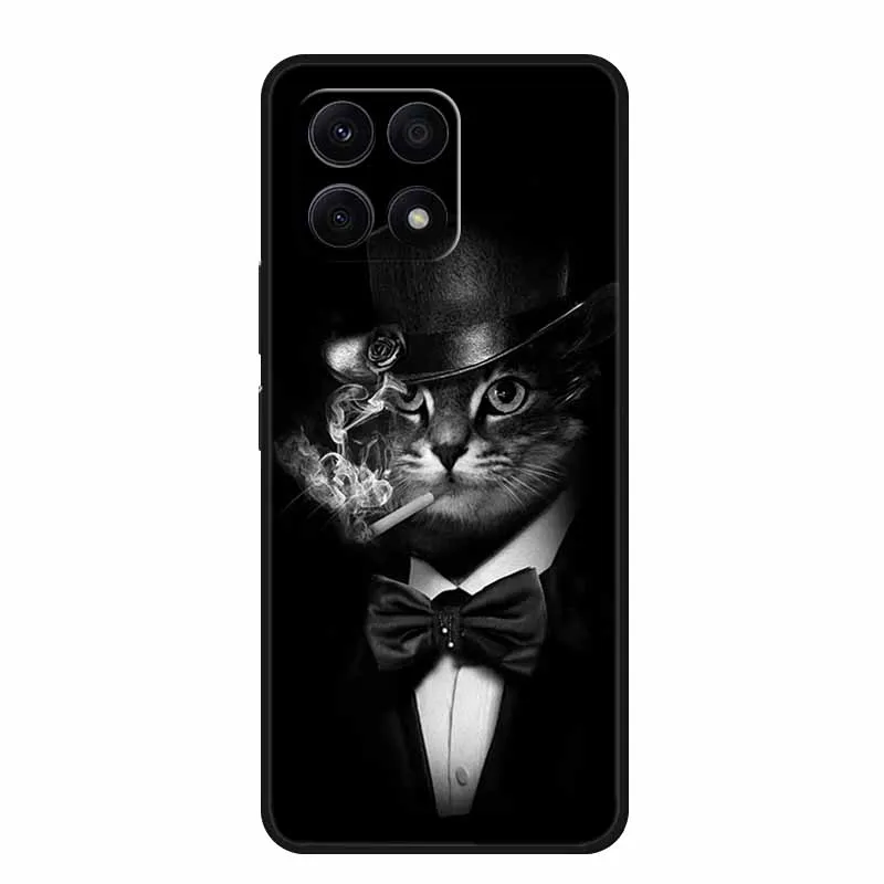 Lion Wolf TPU Silicone Protective Case - Soft Printed Cover