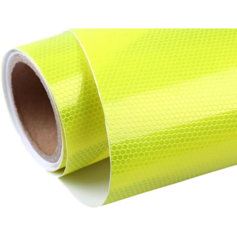 High visibility PVC Fluorescent Yellow Reflective Road Cone Sleeve 14cm*20cm*25cm