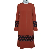 Eid 2 pièces Ensemble femmes haut pantalon à jambes larges costume imprimé Robe pantalon Ensemble musulman Ramadan arabe marocain dubaï tenues décontractées 3