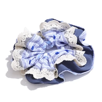 Lace Hair Scrunchie & Headband Set