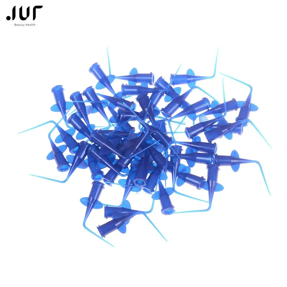 

Dentist Materials Tool 50PCS Blue Disposable Dental Irrigation Syringe Tip Calcium Hydroxide Paste Transport Head Conveyor