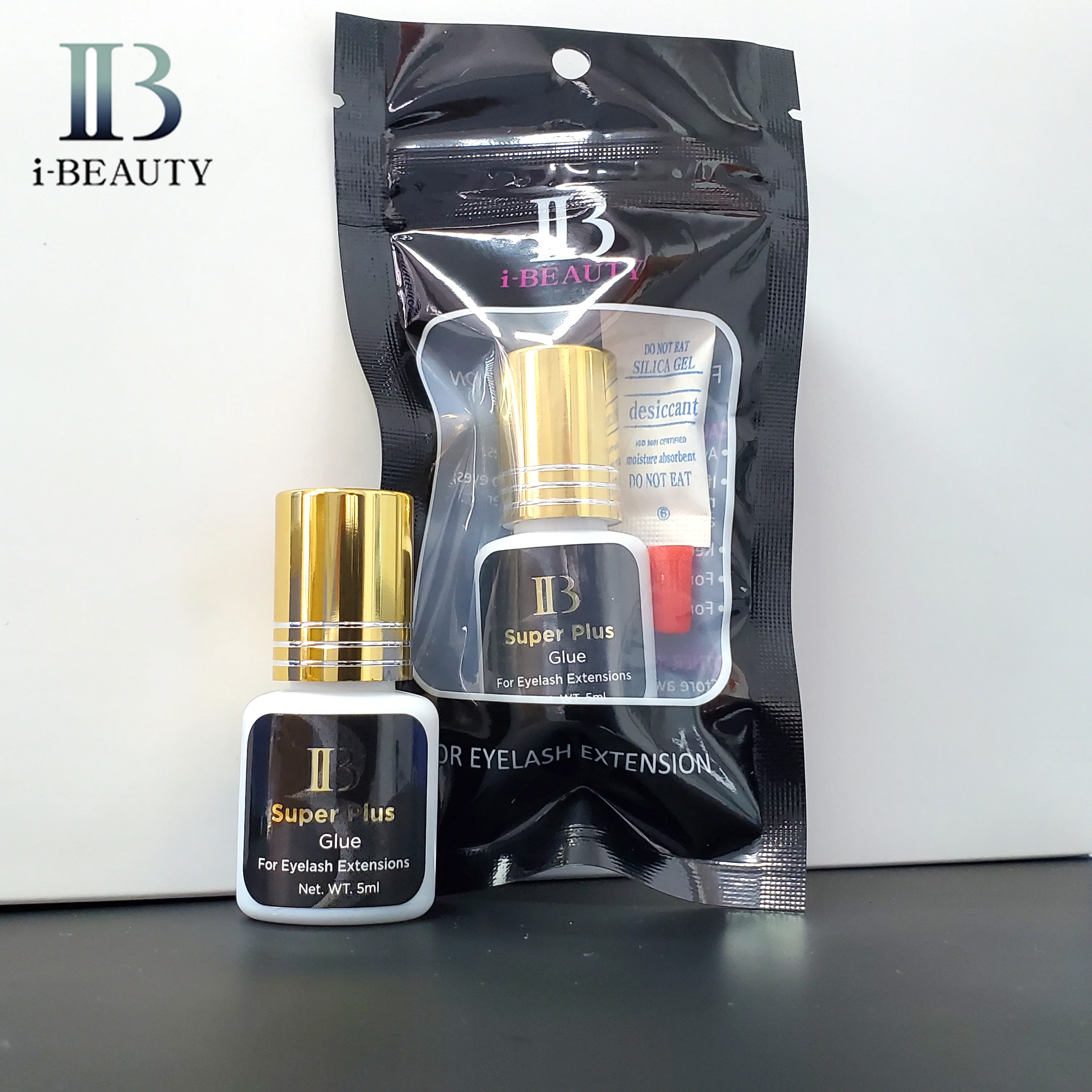 Original I-Beauty Lash Glue IB Master/SUPER PLUS SUPER BONDER/PRIMER Eyelash Extension Adhesive 7 Weeks Retention 0.5 Drying 3