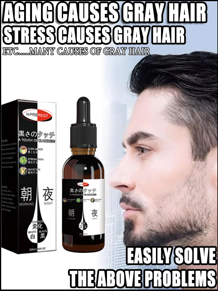 Gray Hair Killer Remove Gray Hair and Restore Original Color in 7 Days! hair color restorer