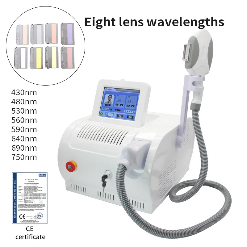 Professional Epilator Laser 8 Filters Pulsed Light Hair Removal Bikini