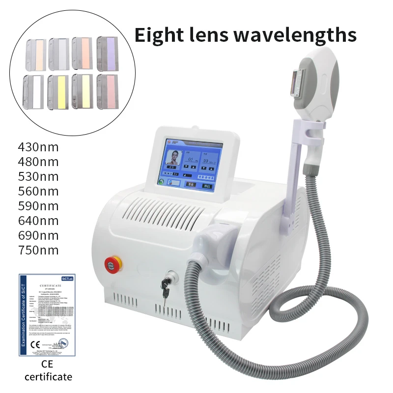 Professional Epilator Laser 8 Filters Pulsed Light Hair Removal Bikini
