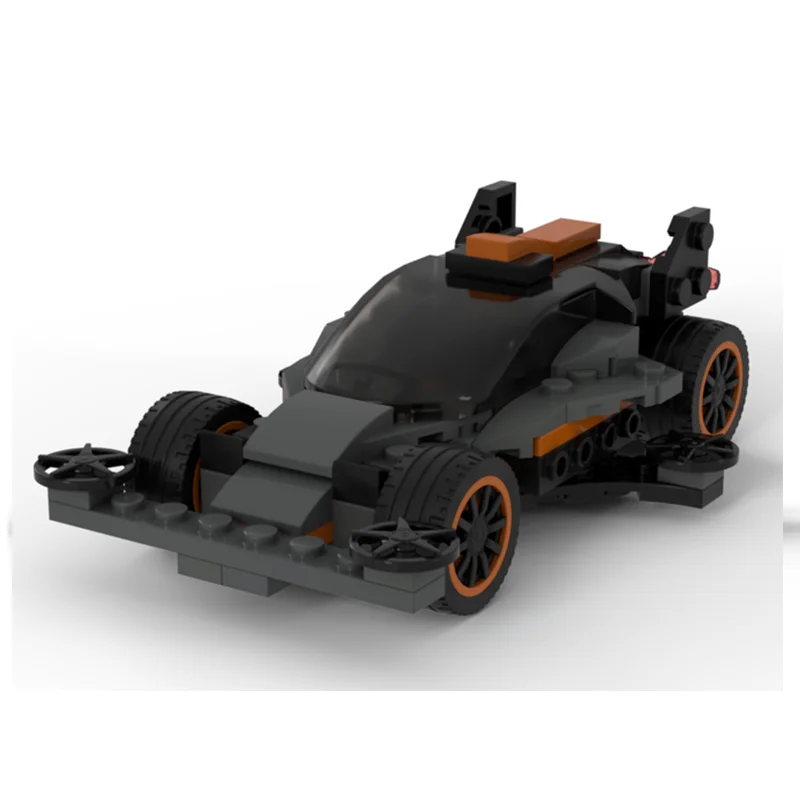 

Детская модель мини-машинки MOC, строительный кирпич, образовательная игрушка, подарок