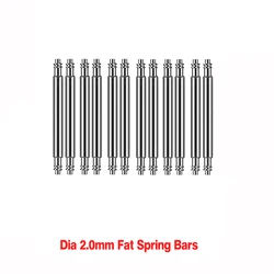 Durable Stainless Steel Heavy Spring Bars for 20mm (Dia 2.0)