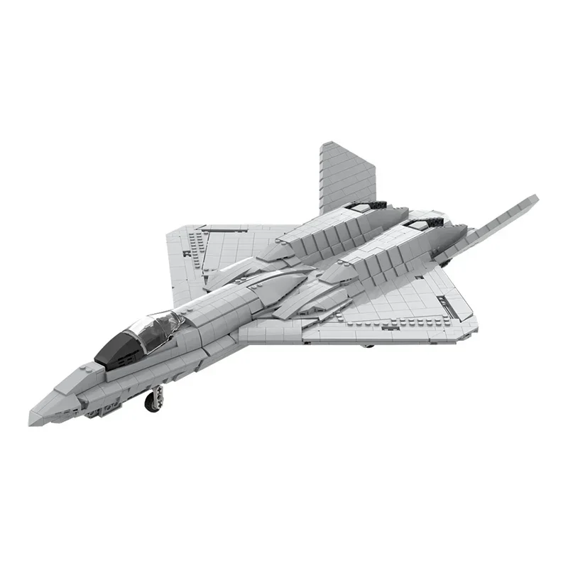 

Gobricks Military Moc-41847 Yf-23 Black Widow Ii Fighter Fighter Destroyer Children Diy Building Block Model Toy Children Gift