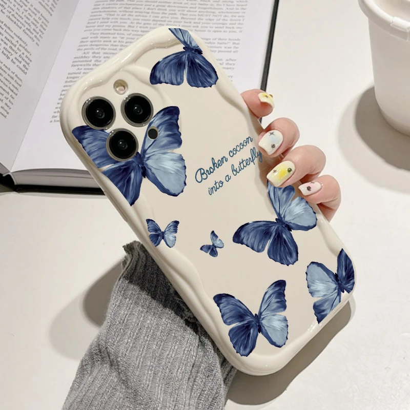Stylish Butterfly Print Phone Case