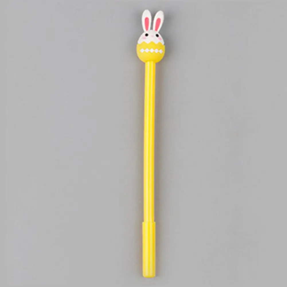 

Быстросохнущая ручка с чернилами, набор гелевых ручек в виде пасхального яйца, кролика, милый мультяшный дизайн, Быстросохнущие чернила, удобные ручки для школы, канцелярские принадлежности