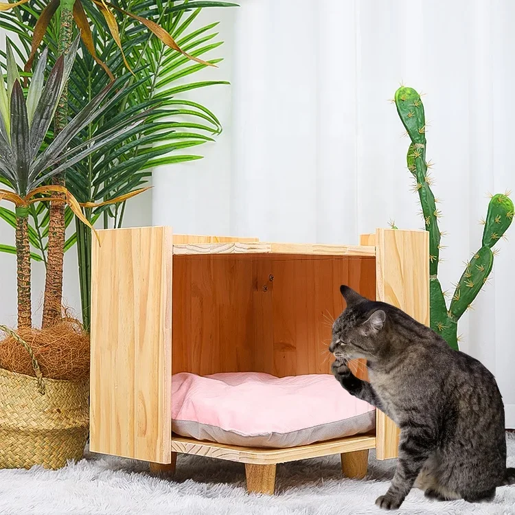 

21 Stylish Space-Saving Pine Wooden Luxury Pet Furniture Pieces