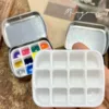 1pc Silicone Paint Palette 3D Acrylic Mold Tool  Nail Art Decoratons  Nails DIY  Silicone  Nail Art Templates Nails  Mold Tool 2