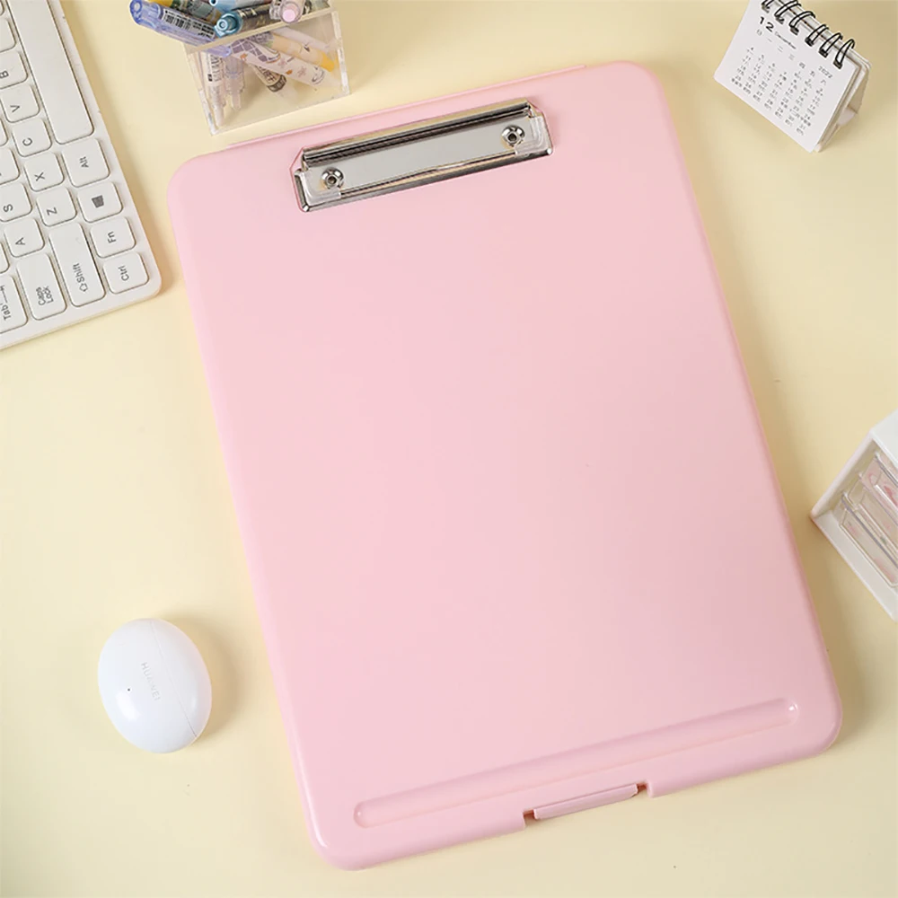 1 pcs Multifunctional Plywood A4 Plastic Storage Cutting Board File Box Folder Pasting Board Office Writing Stationery Holder