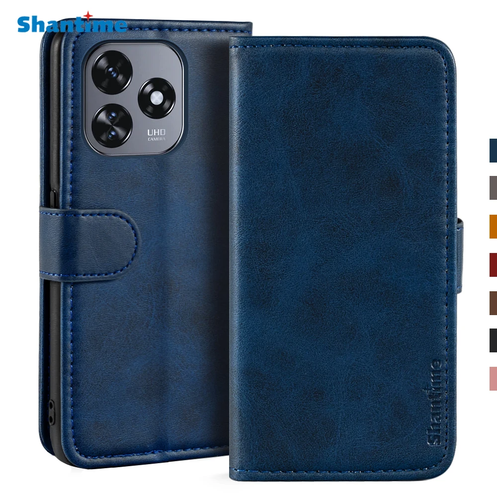 

Магнитный кожаный чехол-бумажник для Oukitel C50