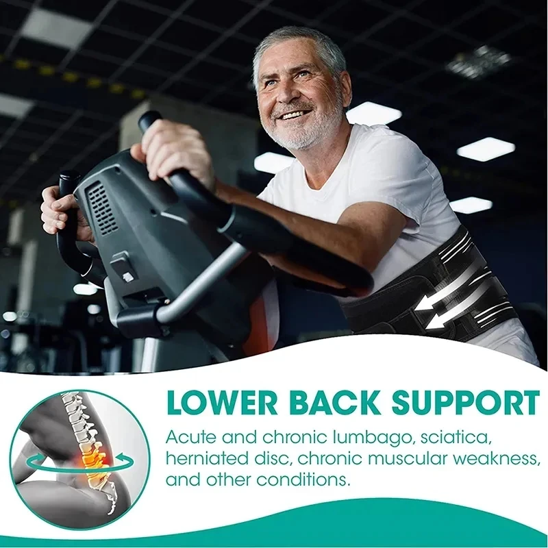Lumbar Spine Support Belt Breathable Medical Orthopedic Orthopedic Bracket Adjustable Double Pull Back Belt Lumbar Muscle Relax