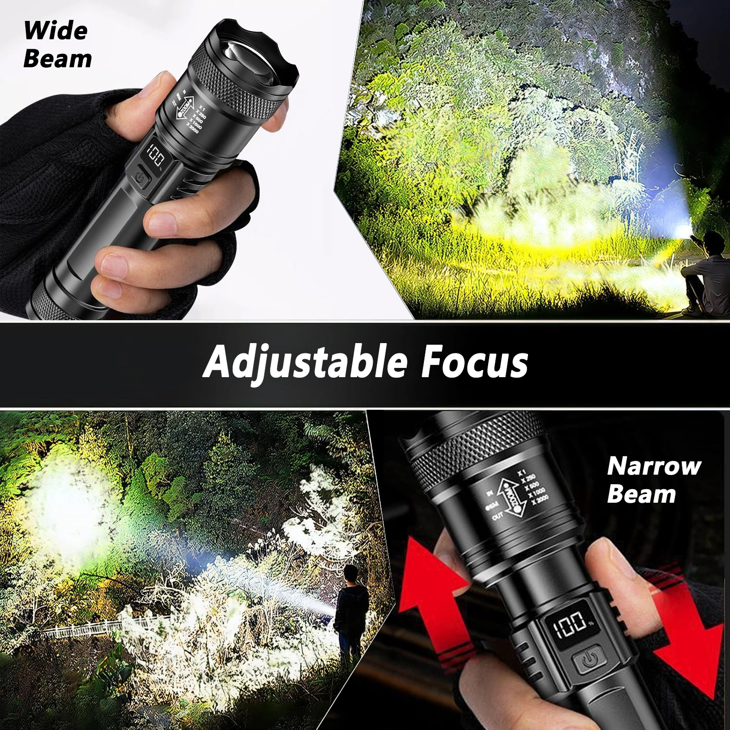High Power Tactical Flashlight 2