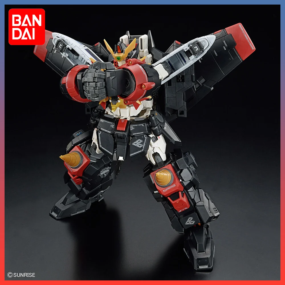 

In Stock Bandai RG 1/144 Brave King Assembly Model GaoGaiGar GGG Lion King Kai Deformable Body Collectible Action Figures Model