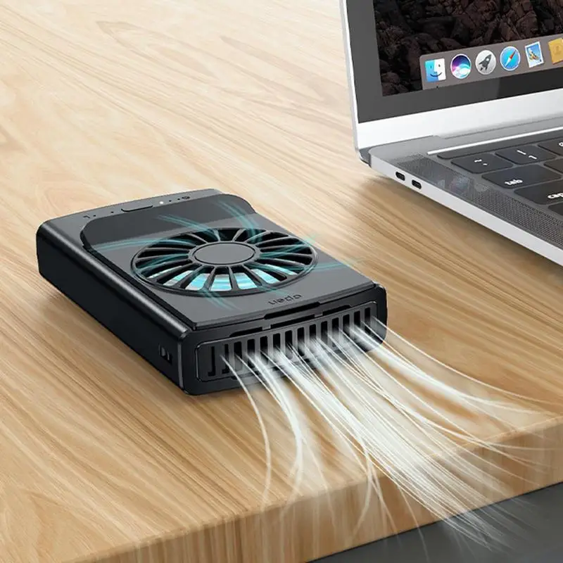 포켓 클립 선풍기 허리 선풍기 웨어러블 바디 선풍기, 4000mAh, 3 단계 속도 조절 가능, USB 충전식, 핸즈프리 사무실, 여름 냉방