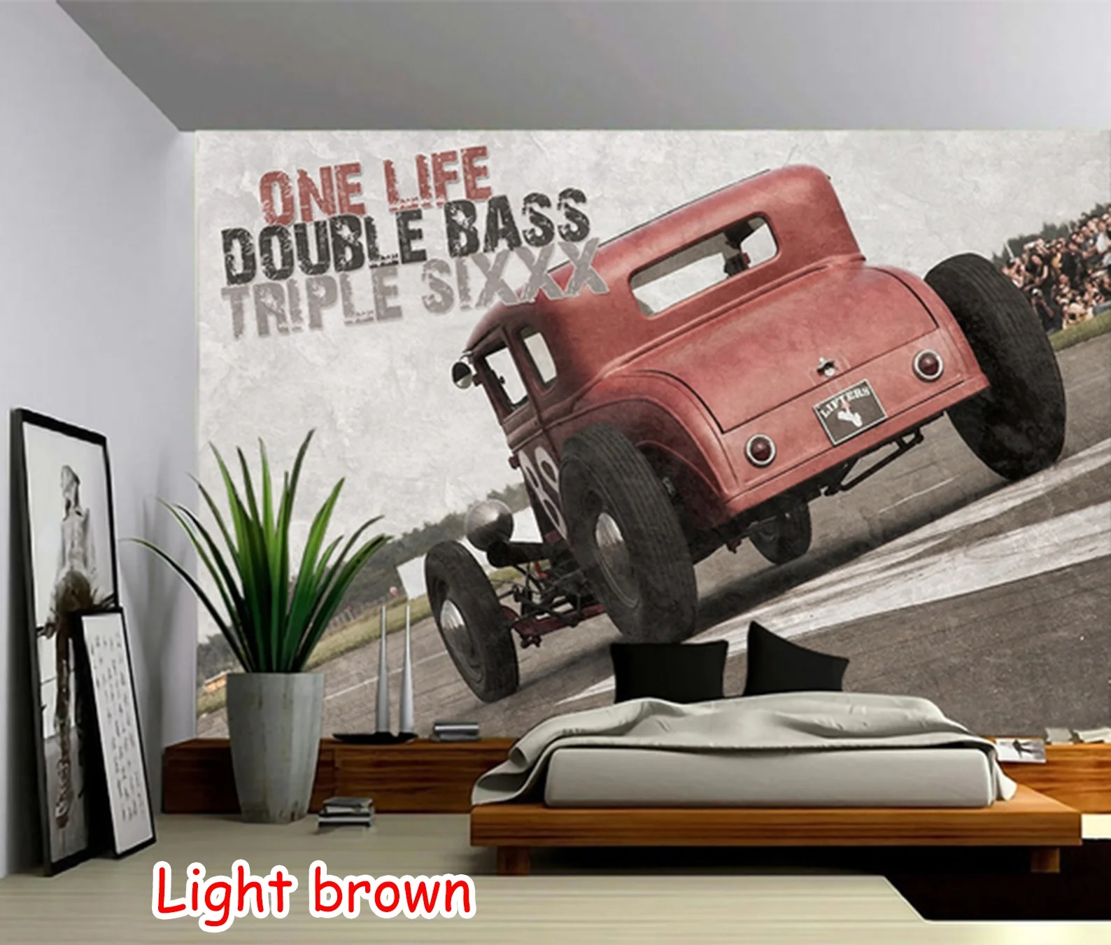 Hot Rod Tapestry Modified Car Tapestry Wall Hanging Art Bedroom Decoration Psychedelic Wall Curtain Background