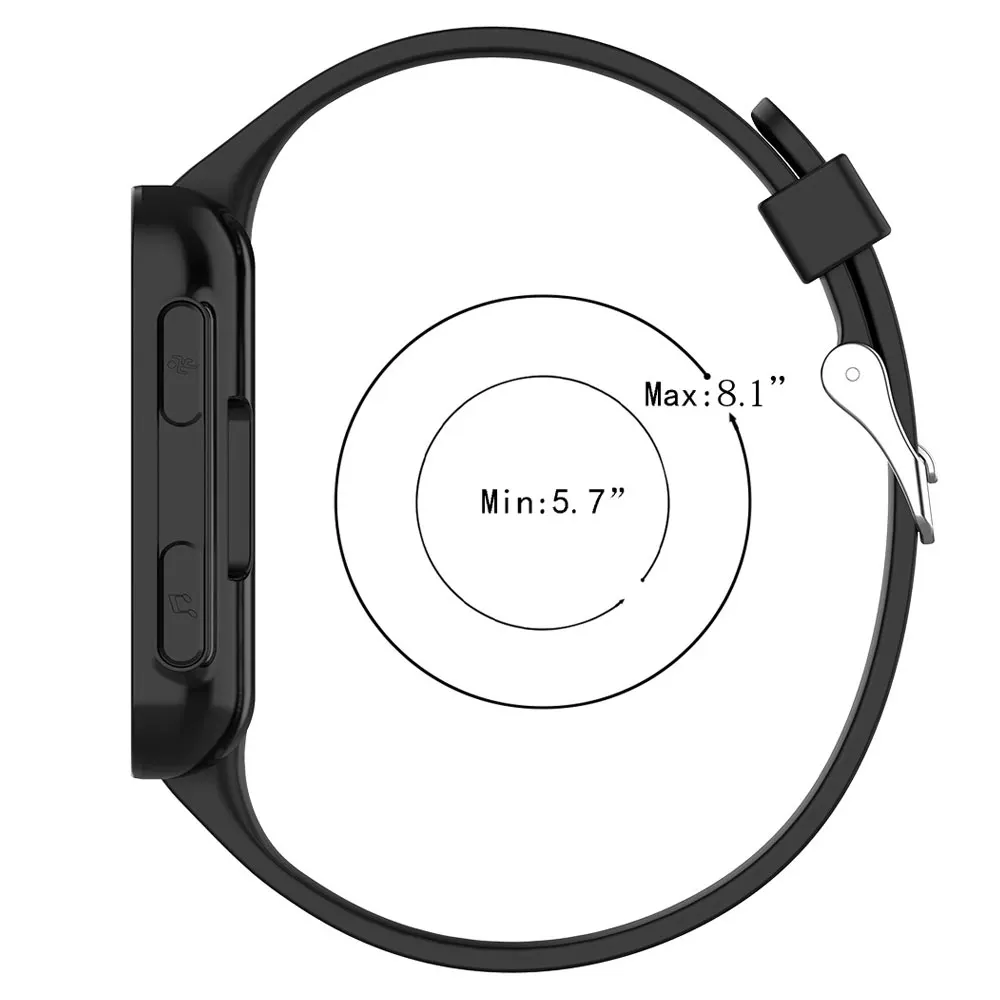 스포츠 실리콘 시계 밴드, Garmin Forerunner 30 35 용, 통기성 스마트 시계 밴드, 방수 팔찌 액세서리