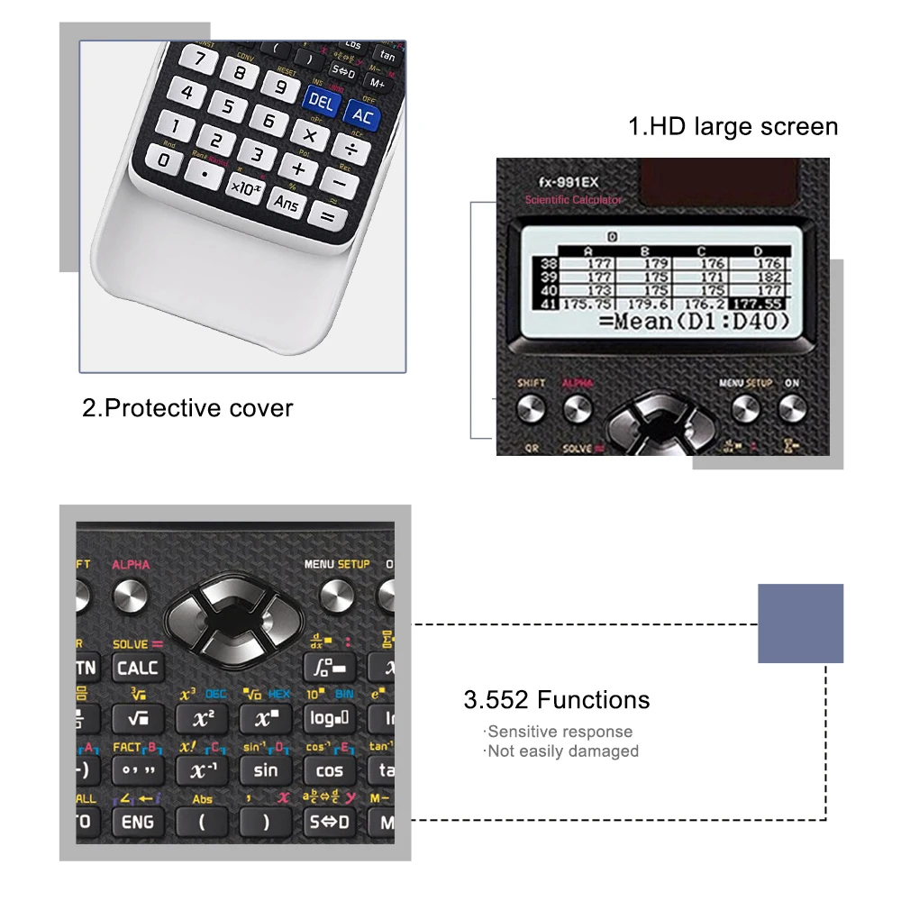 Multifunctional Science Calculator 6