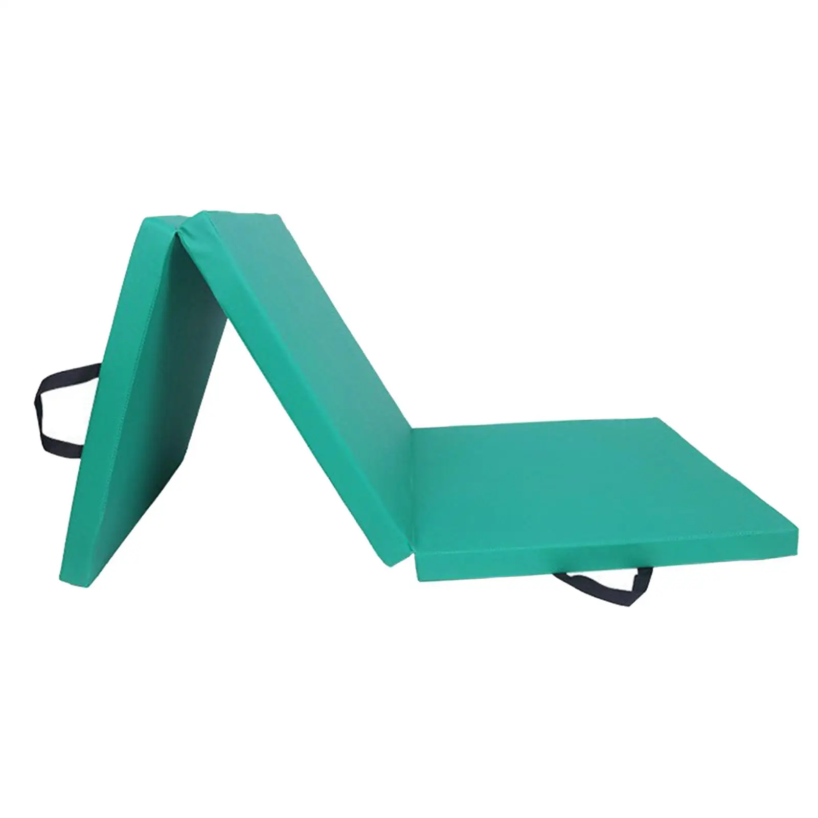 Three Fold Folding Thick Exercise Mat Yoga Pad for Stretching Training Fitness