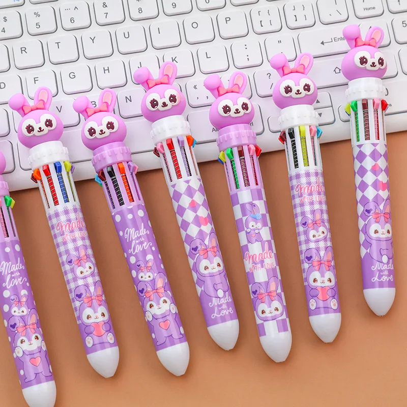 1pcs Creative Cute Rabbit Series Ballpoint Pens For Kids Gift