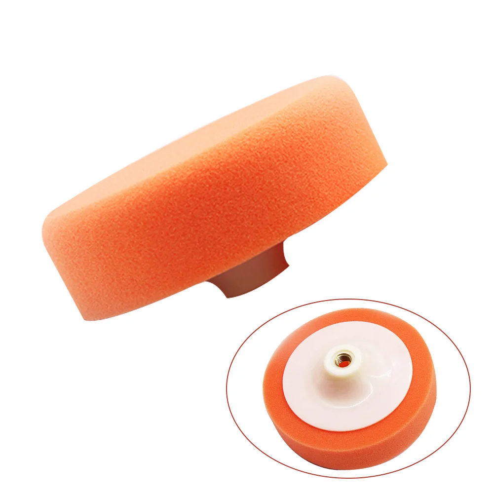 Car Polishing Pad 6 Inches 150mm Polishing Foam Head Pad M14 Backing Plate Flushable Reusable