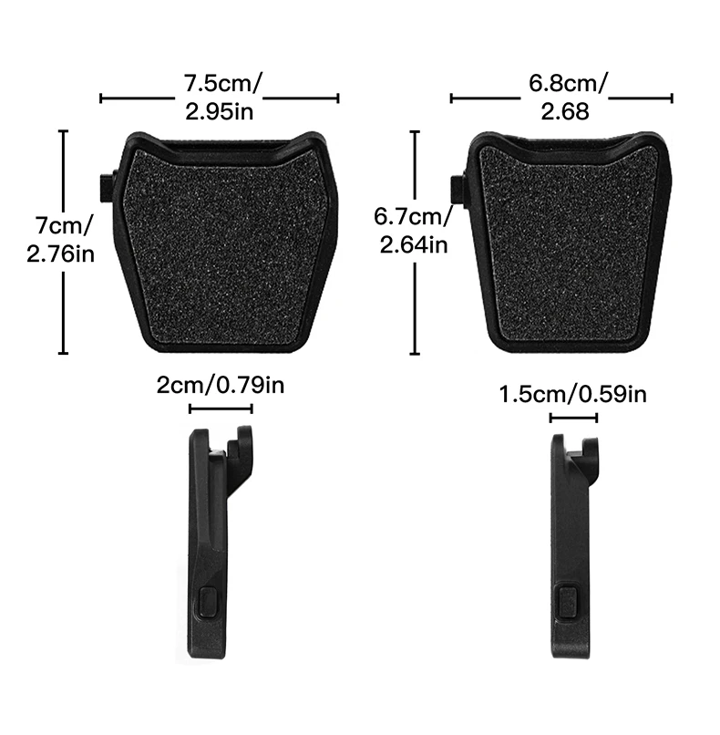 RRSKIT Rennrad Pedal Cleat Adapter Für Shimano SPD System Fahrrad Clip Pedal Adapter Für K-E-O Plattform Pedal Konvertieren Adapter – Detail 9