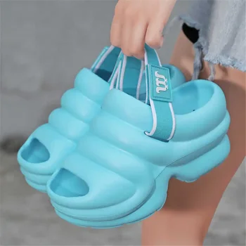 힐 블록 낮은 여성용 신발, 여성용 슬리퍼 샌들, 스포츠 테니스 기능성 럭셔리 휴대용 운동화, 여름 2023, 핑크 구매