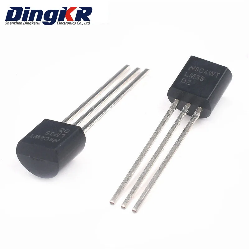 5pcs LM35 TO-92 LM35DZ TO-92  LM35 TO-92 LM35D Temperature sensor