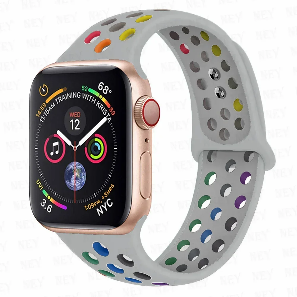 Vibrant Pride Silicone Sport Strap