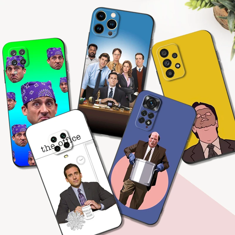 Black Tpu Case For Huawei Y9S Y6S Y8S Y5P Y7P Y8P Y5 Lite Prime 2018 Y6 2019 Cover The Office Michael Scott