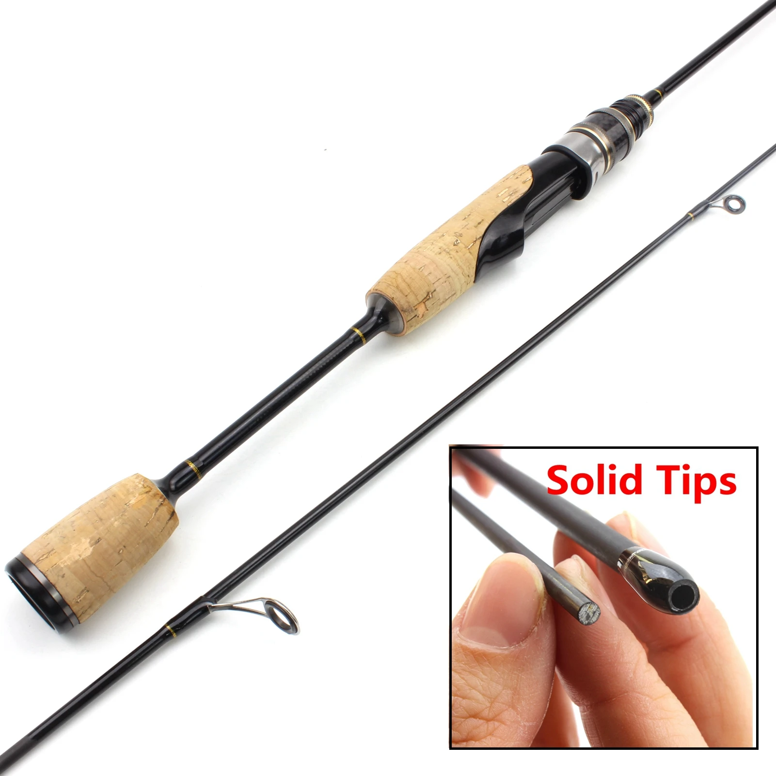 1.8M Carbon Lure Rod Ultralight Spinning Bait Rod Bait Weight 2-6g Ul Power  Slow Ultralight Lure Trout Spinning Rod FISH TACKL