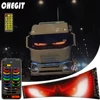 Demon Eyes Car LED Logo APP LED Matrix Pixel Panel Night Light DIY Programmable Flexible LED Display for Car Truck Accessories 1