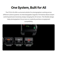 Godox IFlash IT32 TTL Camera Flash with Magnetic Mounting X5 Wireless Flash Trigger for Sony Nikon Canon Fujifilm Olympus Camera 3