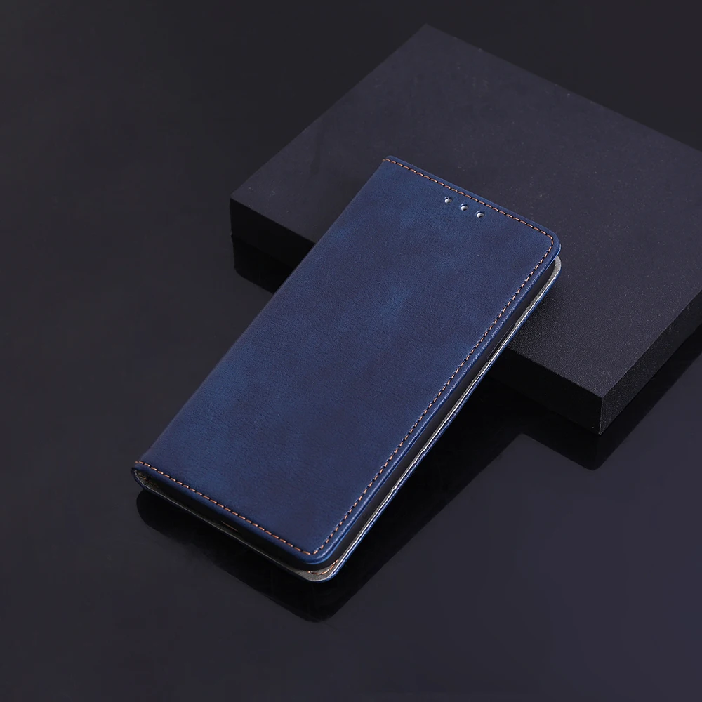 Leather Flip Cover Wallet Card Stand Magnetic Book Cover Case Skin For Realme Narzo 50A