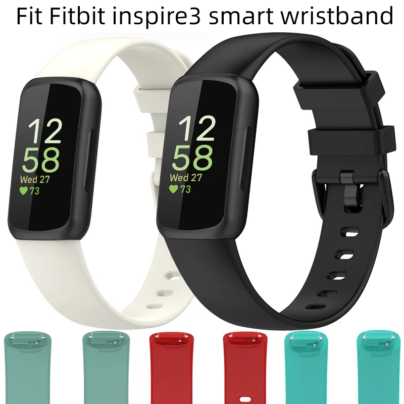 

Мягкий силиконовый ремешок для часов fitbit inspire3 inspire 3, ремешок для смарт-часов, сменный Браслет для наручных часов, аксессуары для ремонта