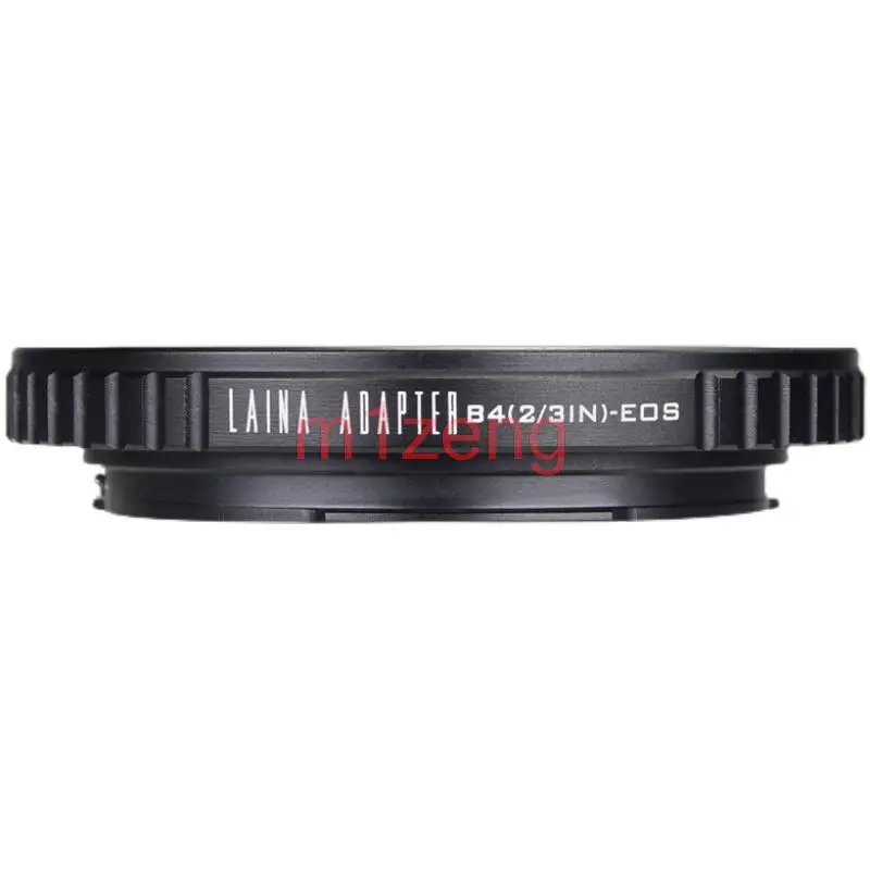 Anello Adattatore Per Obiettivo B4 2/3 "Fujinon A Canon Eos 5D3 6Dii 7D 60D 80D 550D 600D 650D 750D 760D 1100D Black Magic Cinema Camera