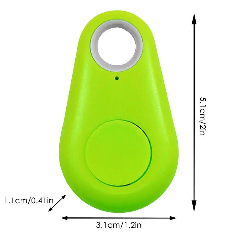 Mini Fashion Smart Dog Pets BT 4.0 GPS Tracker Anti-lost Alarm Tag Wireless Child Bag Wallet Key Finder Locator
