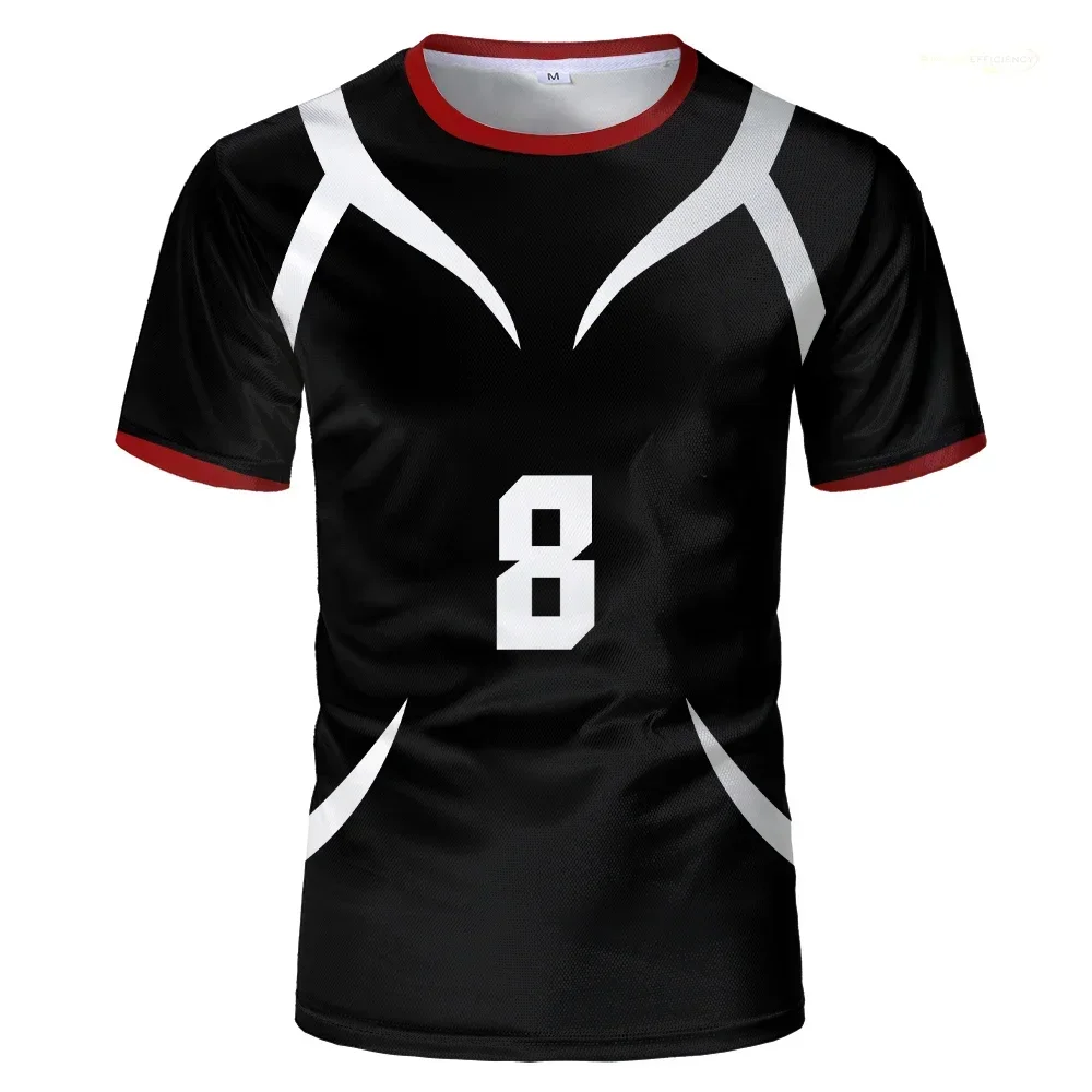 Anime Blue Lock MICHAEL KAISER 3D  Men's T-shirt Plus Size Fashion Sports Short Sleeved Tees Sports Tshirt Kids Tops 2025 6